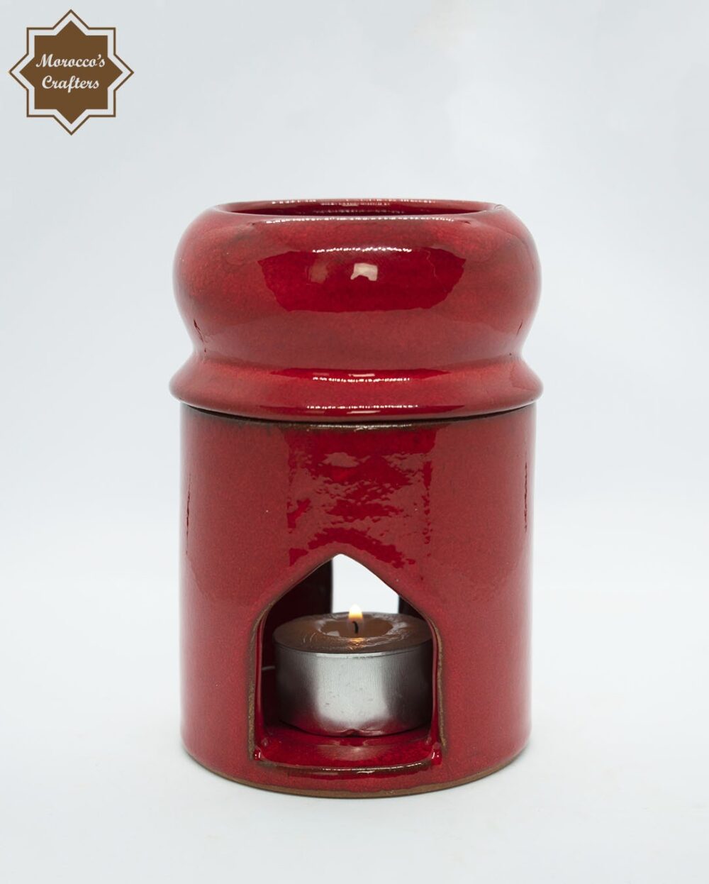 Handmade Moroccan Ceramic Aroma Candle Diffuser