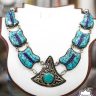 Handcrafted Moroccan Berber Antique Necklace with Intricate Traditional Design