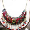 Handcrafted Moroccan Berber Antique Necklace with Intricate Traditional Design