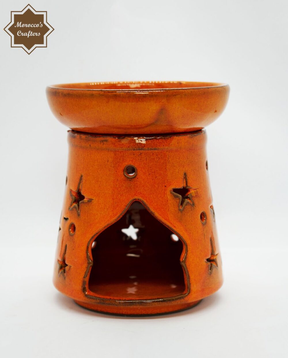 Handmade Moroccan Ceramic Aroma Candle Diffuser