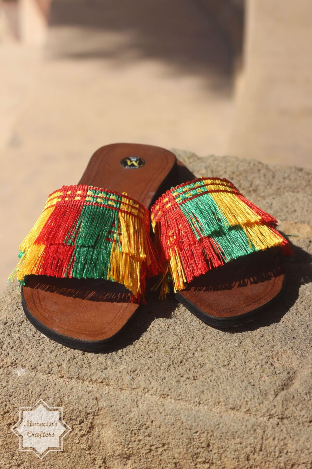 Step into Style: Handmade Moroccan Hippie Women's Leather Sandals | Shop Now