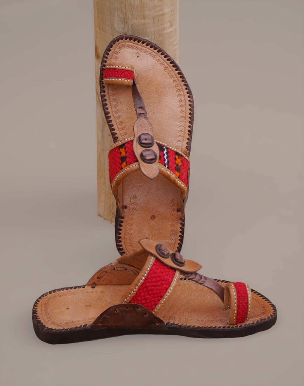 Handmade Moroccan Sandal - Traditional Leather Sandal Crafted with Care