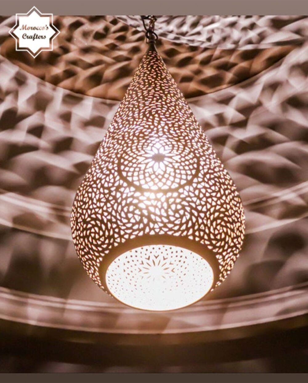 Illuminate Your Space Captivating Handcrafted Moroccan Chandelier