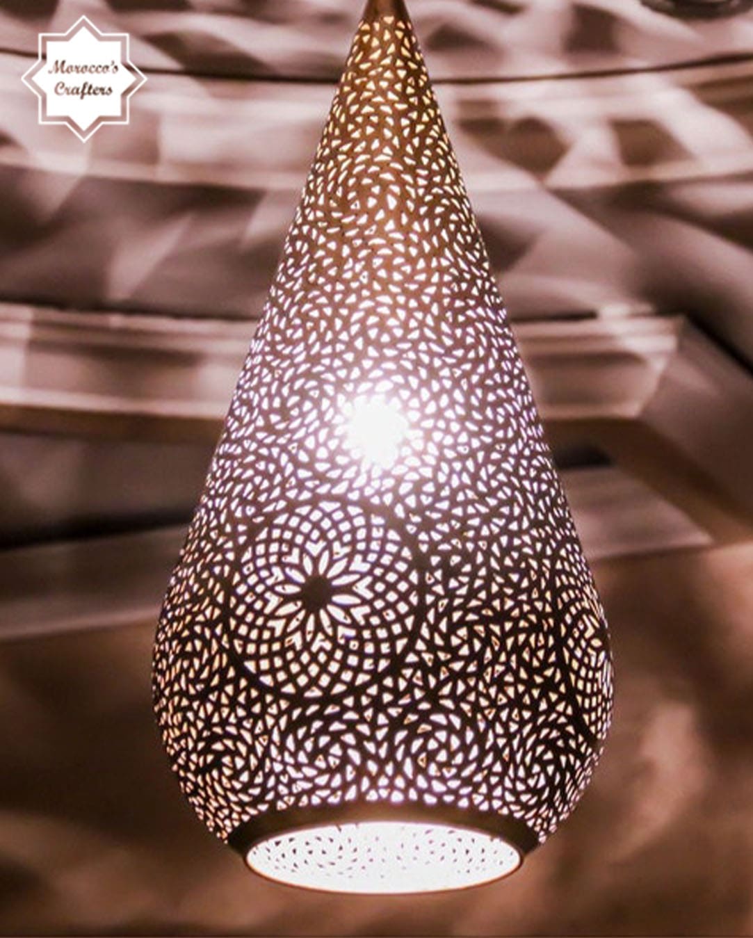 Illuminate Your Space Captivating Handcrafted Moroccan Chandelier