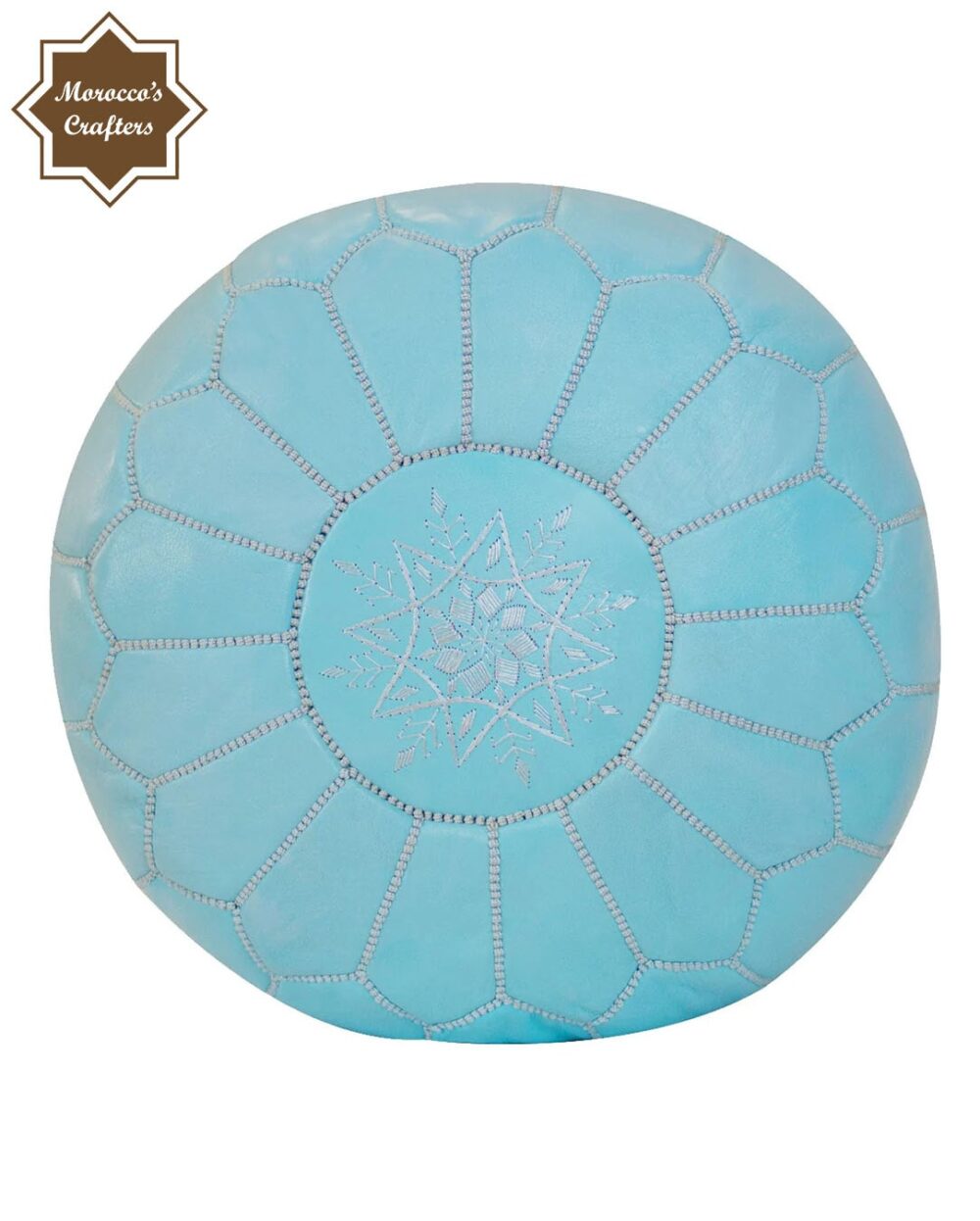 Transform Your Space: Exquisite Moroccan Leather Poufs