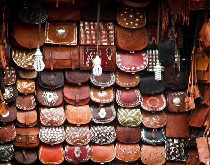 Authentic Moroccan Leather Bag - A Testament to Tradition and Artistry