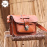 Exquisite Moroccan Leather Bag Craftsmanship