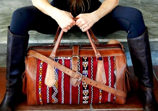 Moroccan Leather Accessories - Handcrafted Elegance for Modern Nomads