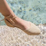 Moroccan handmade shoes woven from raffia - a true masterpiece of craftsmanship.