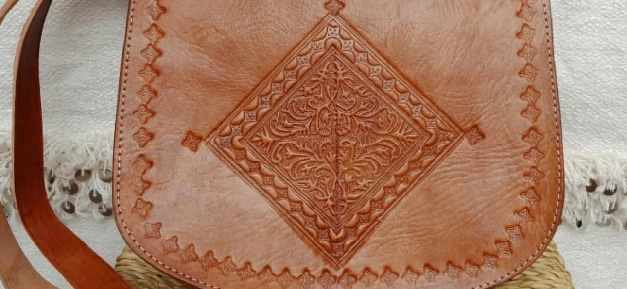 Authentic Moroccan Leather Bag