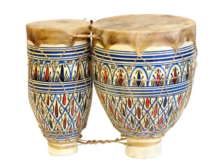 Moroccan Leather Drums: Craftsmanship in Harmony