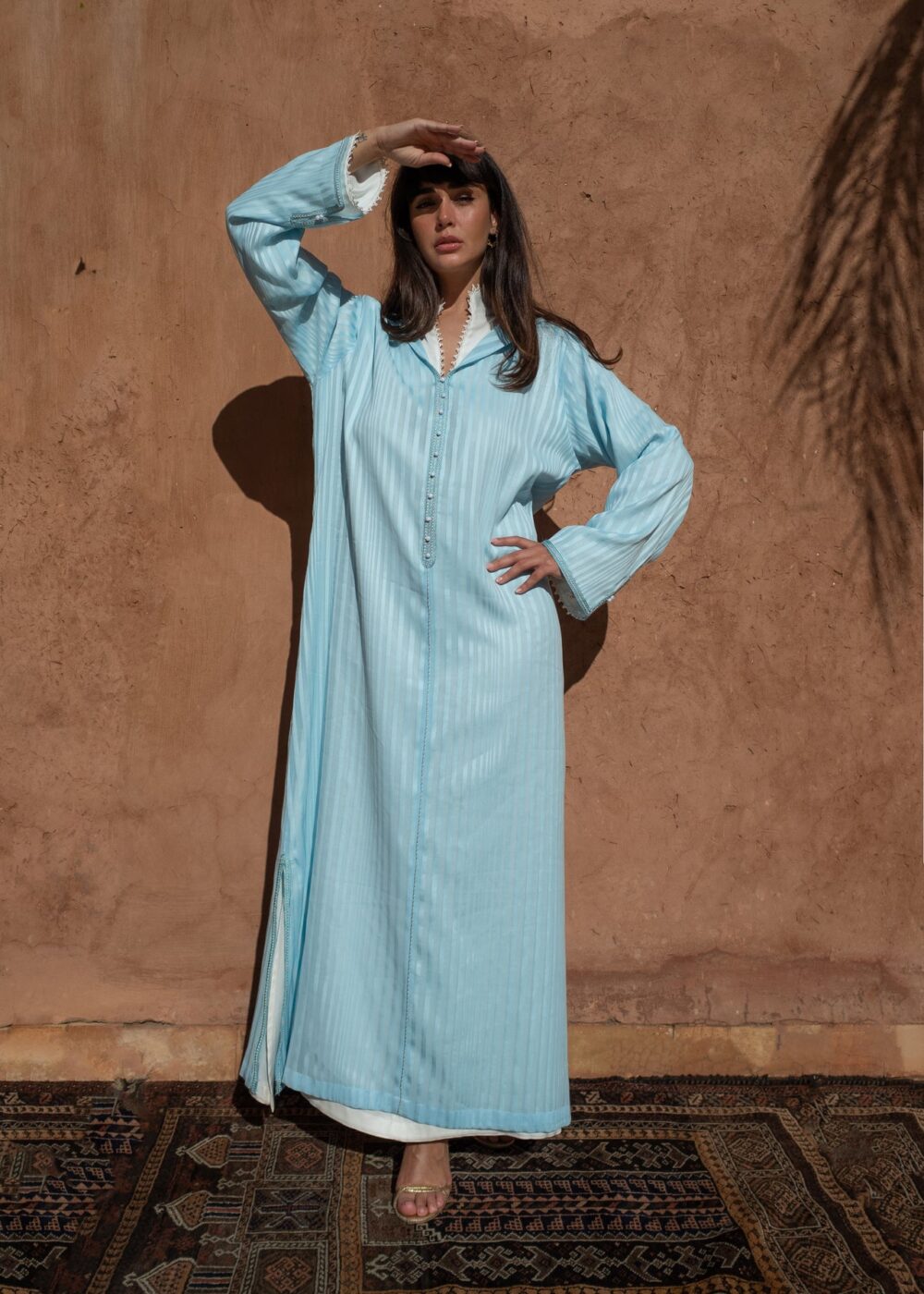 Handmade Kaftan – Elegant 2-Piece Jalabiya Co-Ord