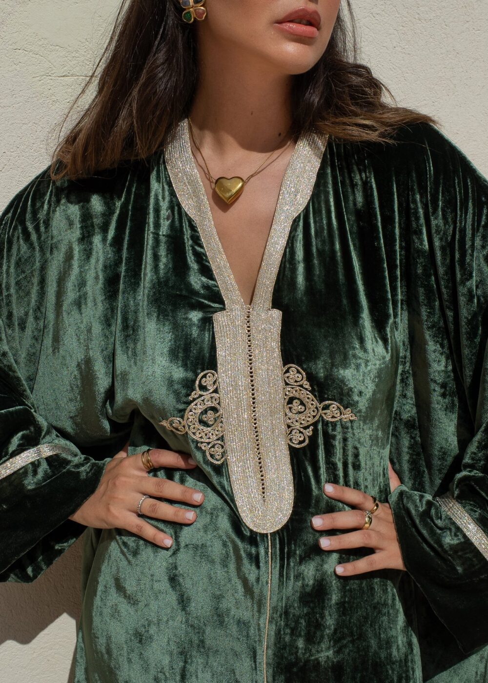 Luxurious Handmade Moroccan Kaftan - Elevate Your Elegance