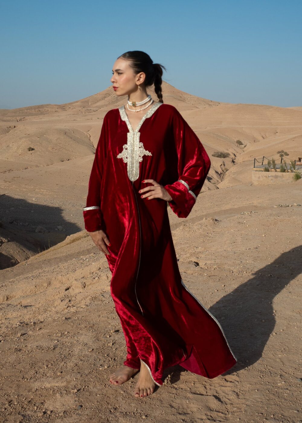 Luxurious Handmade Moroccan Kaftan - Elevate Your Elegance