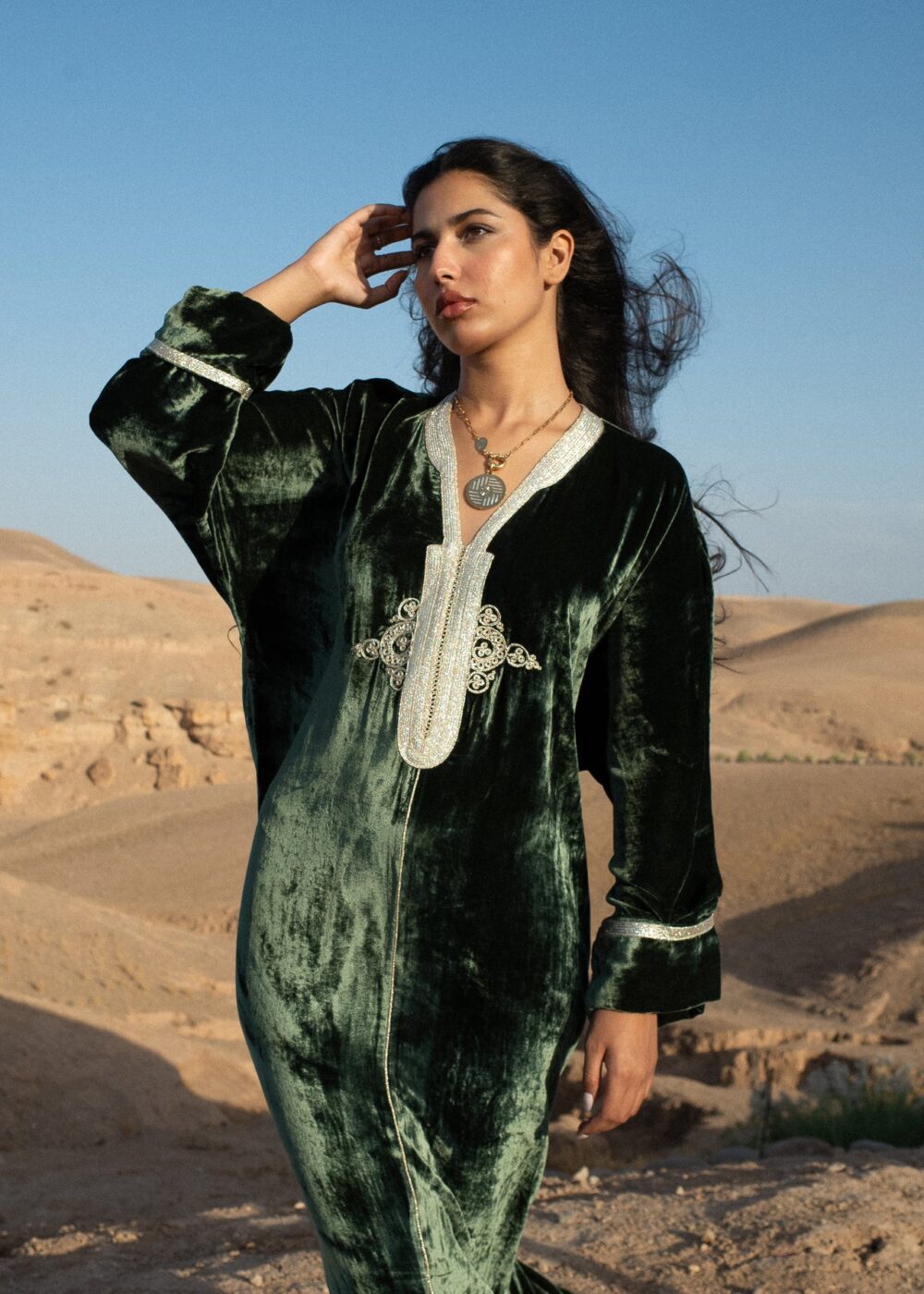 Luxurious Handmade Moroccan Kaftan - Elevate Your Elegance