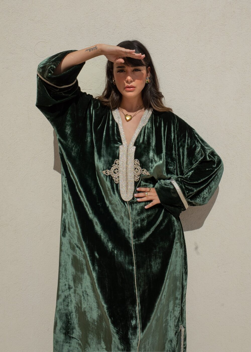 Luxurious Handmade Moroccan Kaftan - Elevate Your Elegance