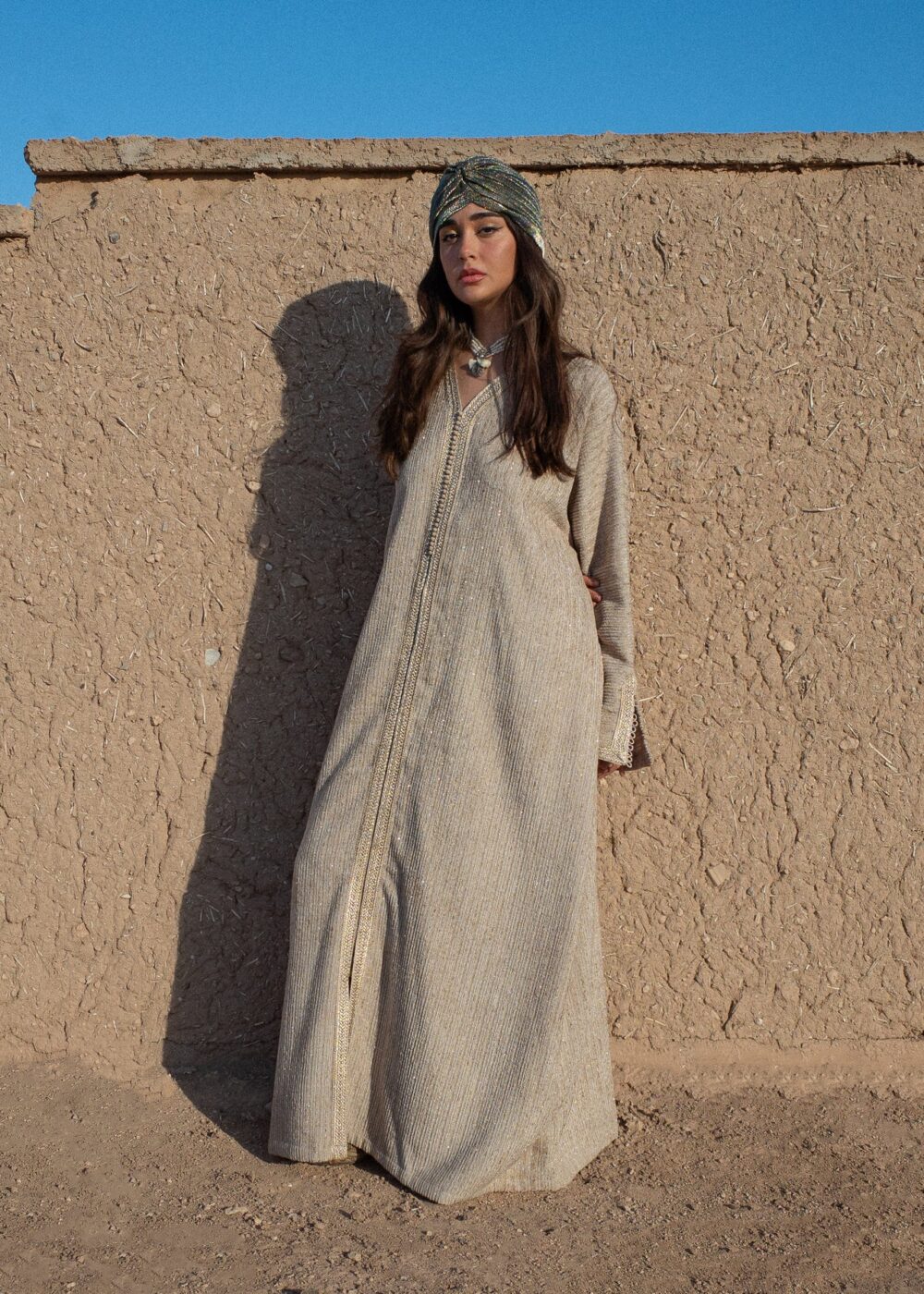 Luxury Kaftan - Oversized Pastel Colors