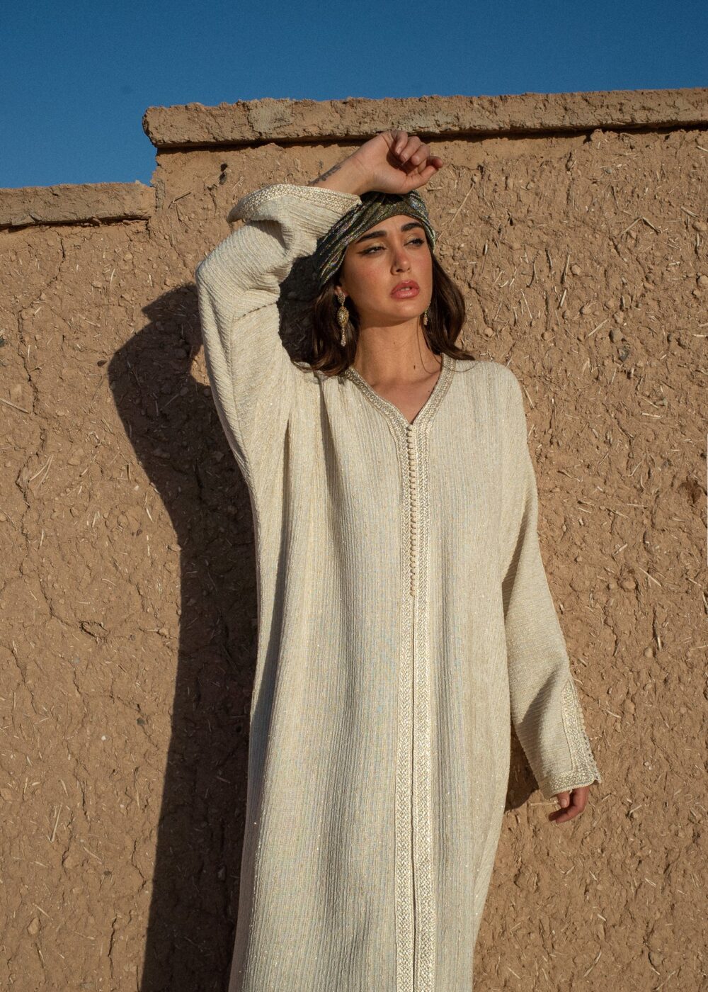 Luxury Kaftan - Oversized Pastel Colors