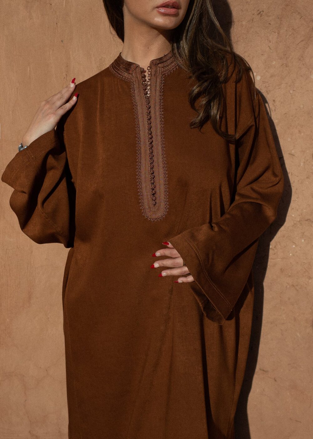 Traditional Kaftan - 2 Piece Set with Palazzo Pants